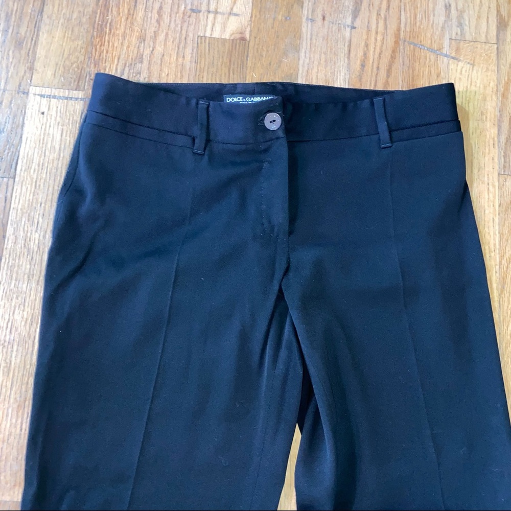 Dolce & Gabbana black slacks size 44 NWOT